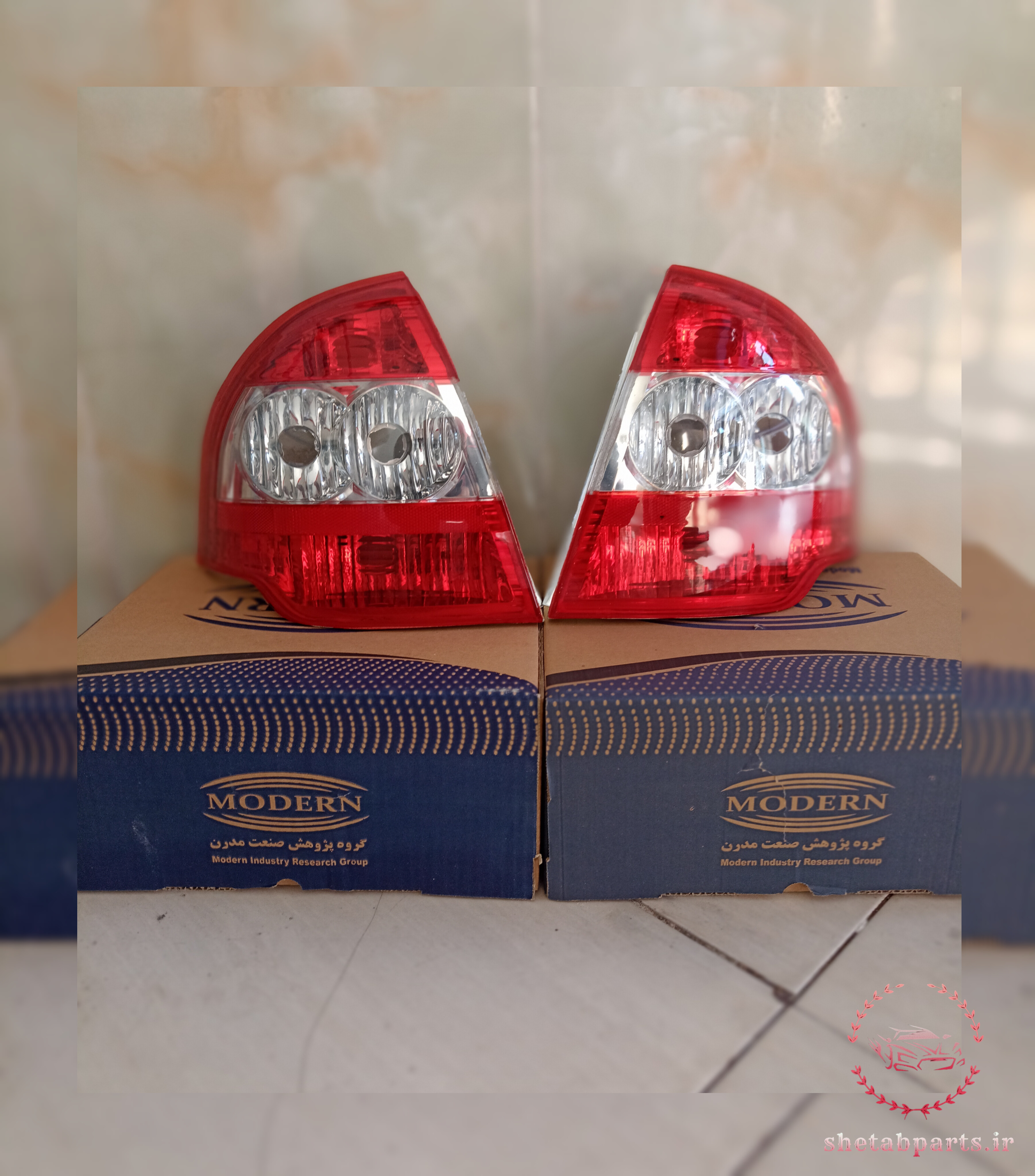خطر عقب تیبا ۱ برند مدرن ( جفتی چپ و راست)