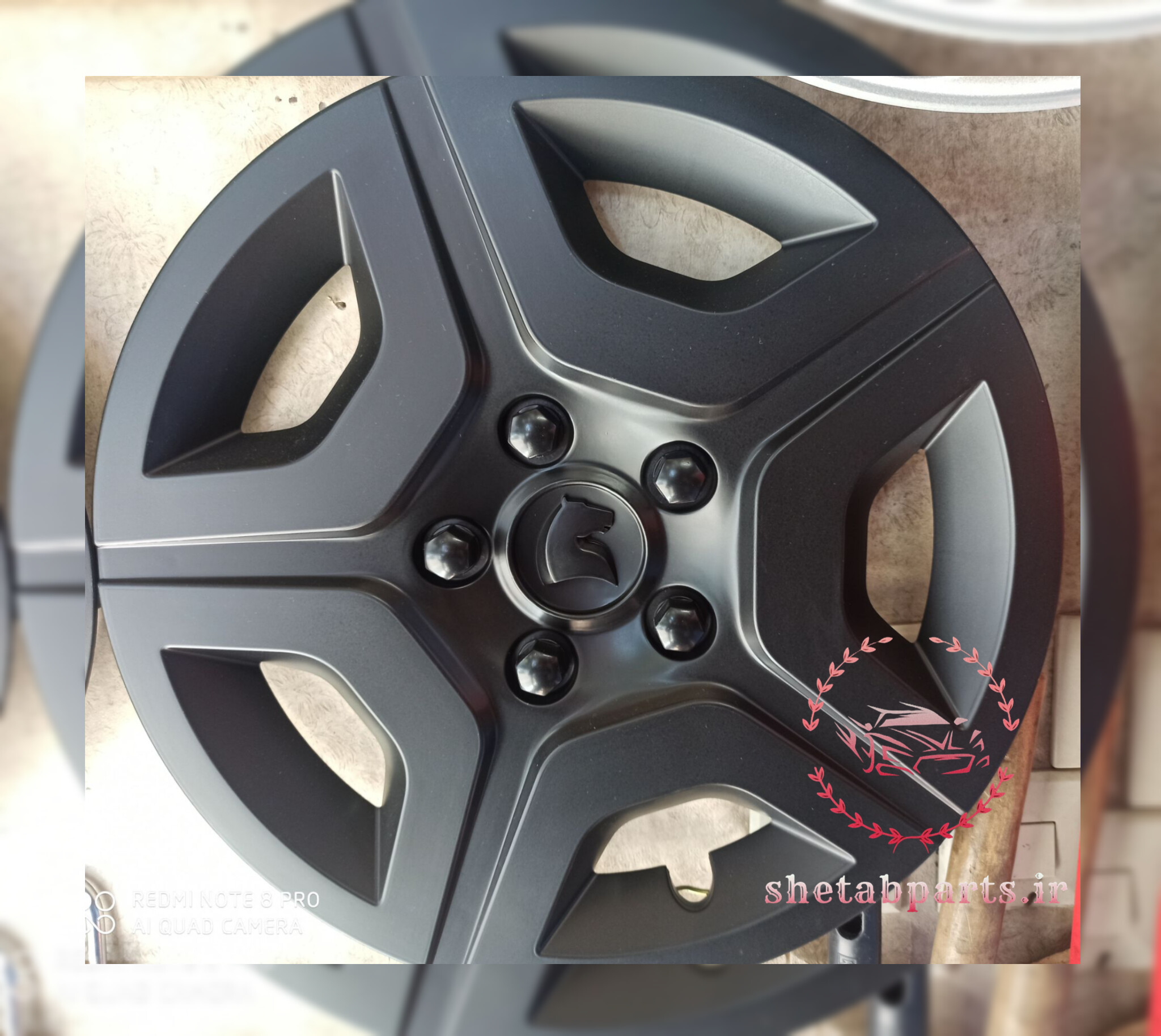 قالپاق چرخ تی پی ای مدل TR-B04 سایز 15 اینچ مناسب برای تارا بسته 4 عددی