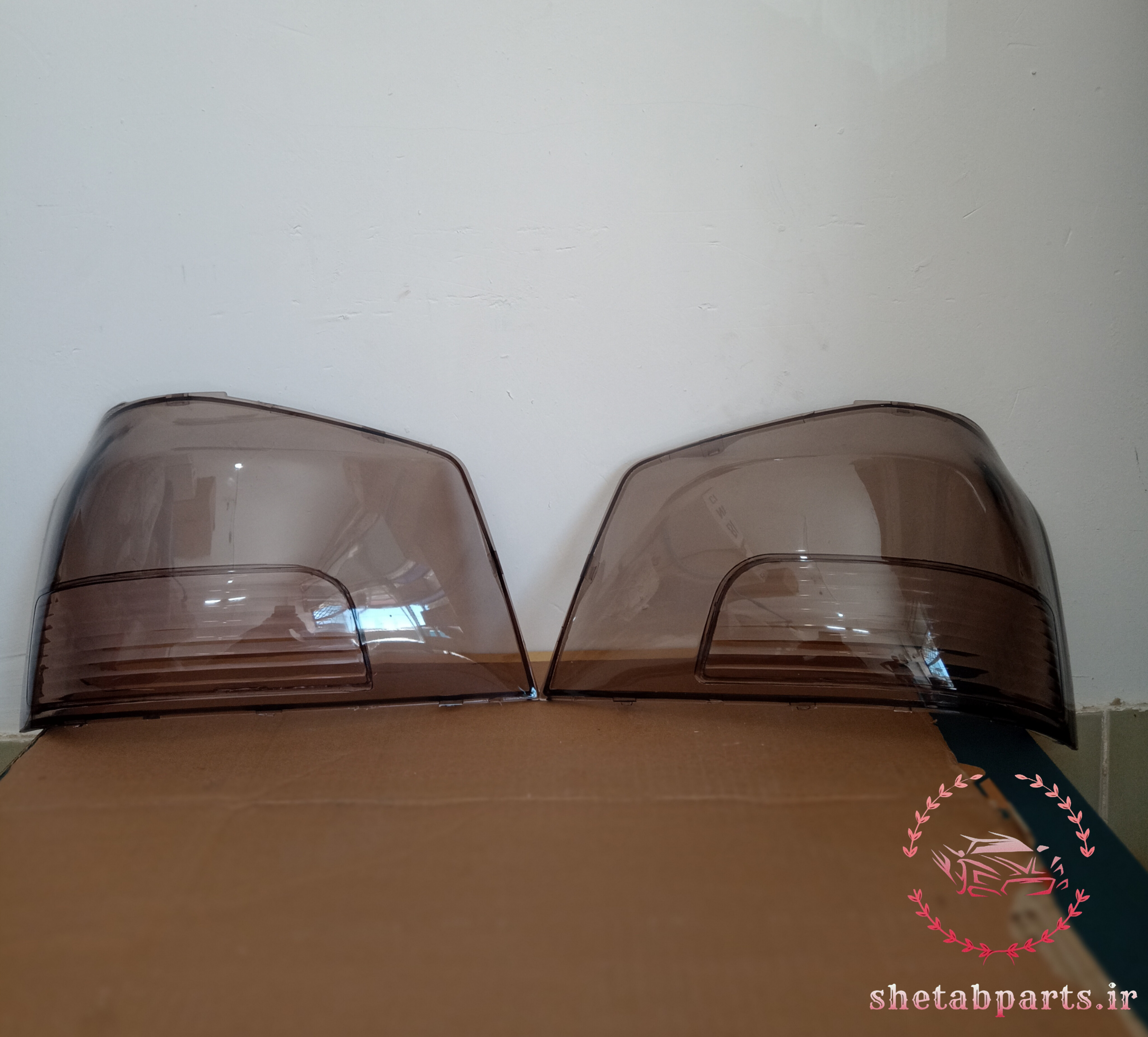 طلق خطر عقب پراید 132تمام دودی بسته 2عددی چپ وراست